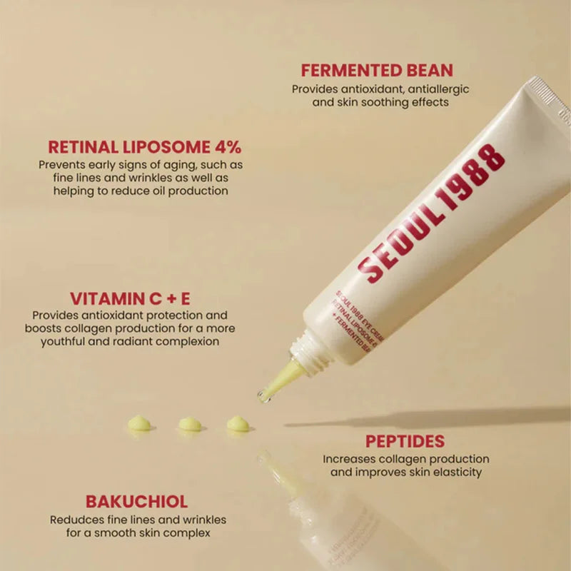 Korean Retinol Serum With Black Ginseng Niacinamide Vitamin C Anti Aging
