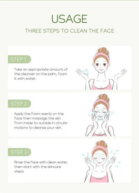 REAROYA Vitamin C Facial Cleanser – Deep Cleansing, Brightening & Moisturizing Face Wash (50g)