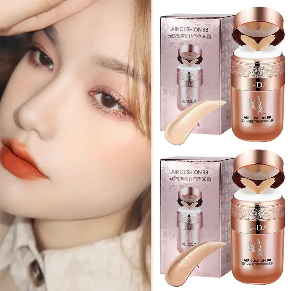 BB Cream Air Cushion Foundation & Concealer | Oil Control, Moisturizing, Waterproof | 30ml