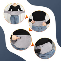 USB Graphene Waist Heating Belt – 2-in-1 Hand & Waist Warmer for Menstrual Relief