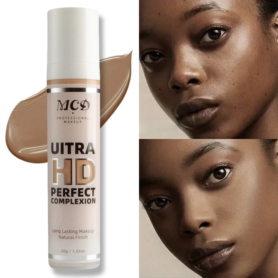 MCD Full Coverage Foundation Cushion Cream – Matte, Oil Control, Waterproof, 9 Shades 30g