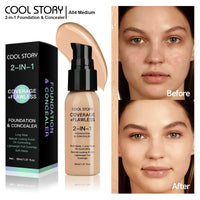 Air Cushion CC Cream Foundation | Oil Control, Matte, Full Coverage, Waterproof | 10 Shades