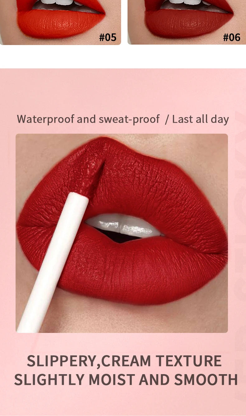 Diamond Velvet Lip Gloss - Waterproof Long-Lasting Shine