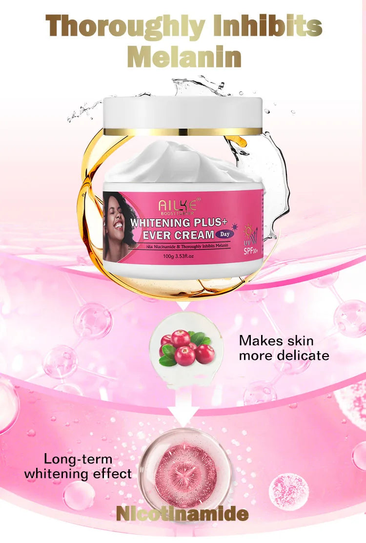 AILKE Natural Skin Brightening & Whitening Collection – Dark Spot Removal, Acne & Glow | Organic Vegan