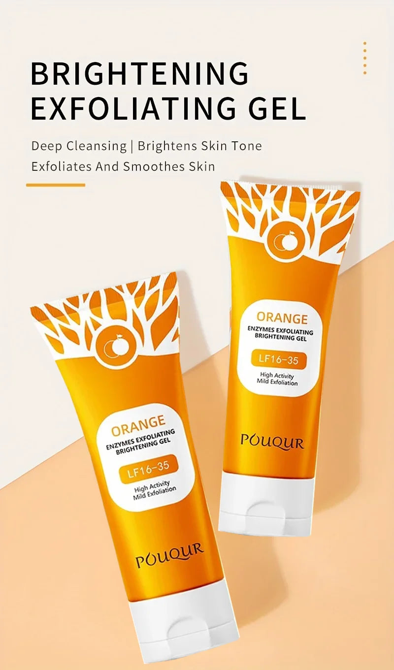 EELHOE Exfoliating Peeling Gel – Brightening & Moisturizing Facial Scrub for Smooth, Nourished Skin