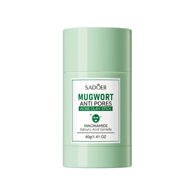 SADOER Deep Cleansing Mud Mask – Vitamin C & Mugwort | Acne Treatment & Oil Control 40g