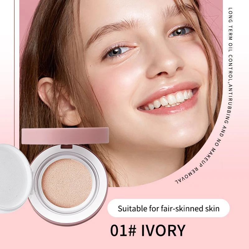 O'CHEAL CC Cream Cushion Foundation – Lightweight, Long-Lasting Concealer with SPF (15g)