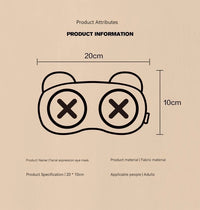 Cute Sleep Eye Mask – Light Blocking, Breathable & Comfortable for Kids & Adults