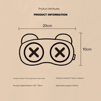 Cute Sleep Eye Mask – Light Blocking, Breathable & Comfortable for Kids & Adults