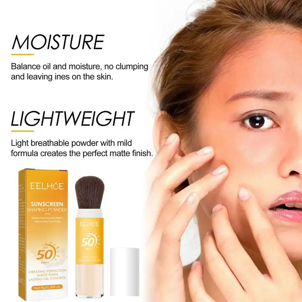 Eelhoe SPF50 Sunscreen Loose Powder – Oil Control, Invisible Pore & Matte Finish for Women | Buyer's Choice