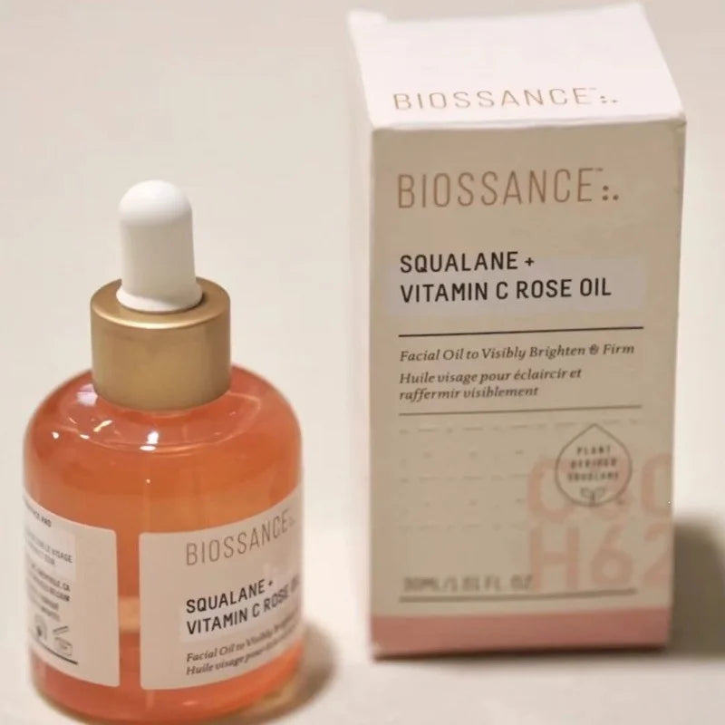 Rose & Blue Copper Peptide Facial Essence Oil – Brightening, Moisturizing & Skin Softening (30ml)