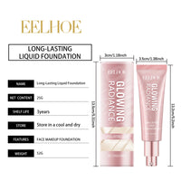 EELHOE 3-in-1 Liquid Foundation BB Cream Concealer – Matte, Waterproof, Oil Control 25g