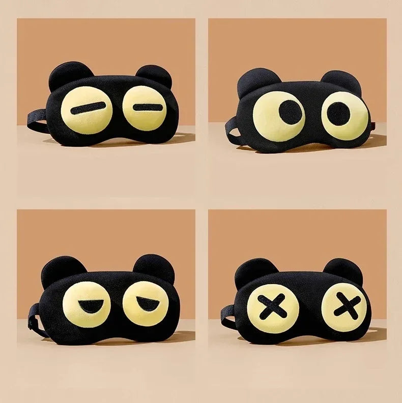 Cute Sleep Eye Mask – Light Blocking, Breathable & Comfortable for Kids & Adults