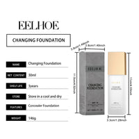 Changing Foundation SPF 15 Full Coverage Waterproof Concealer For Mature Skin