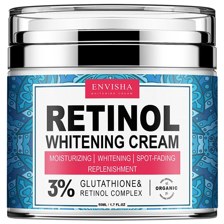 ENVISHA Anti-Aging Face Cream – Collagen, Hyaluronic Acid & Vitamin C Moisturizer (50ml)