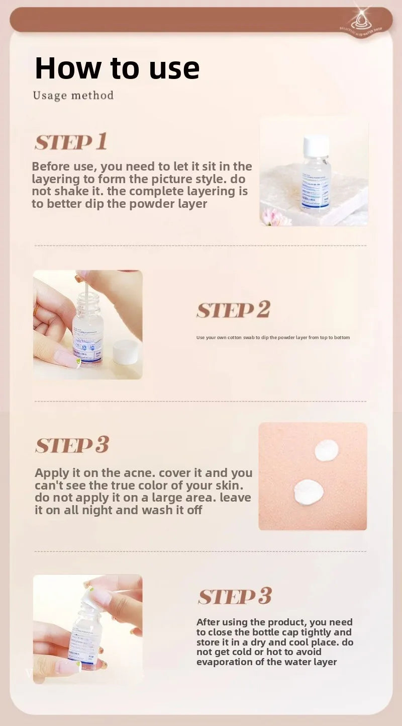 EELHOE Pink Pore-Shrinking Face Serum – Acne Mark Fading & Oil Control, 10ml