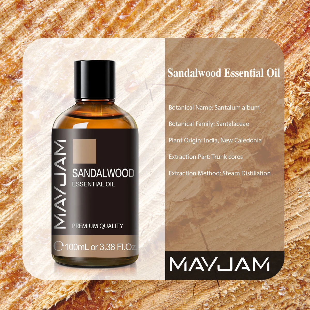 MAYJAM Essential Oil 100ml – Scent & Aromatherapy