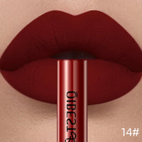 QiBest Velvet Matte Lipstick - Waterproof Long-Lasting Lip Tint