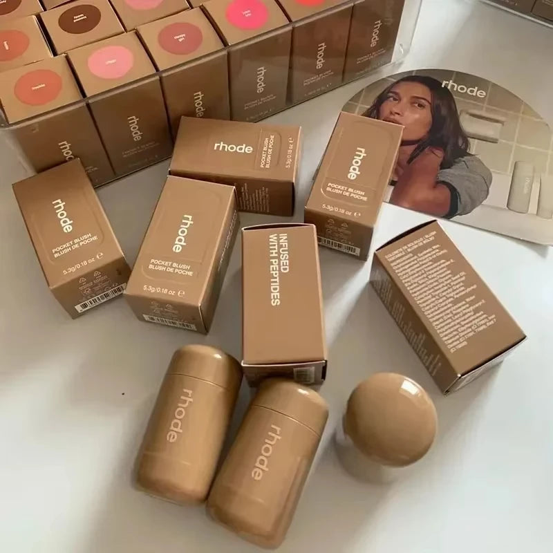 Rhode Pocket Blush – Hydrating Lip & Cheek Blush Stick