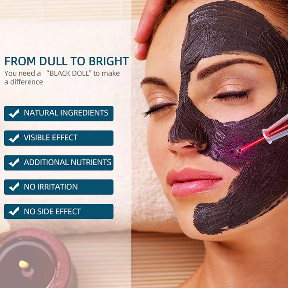Carbon Black Gel Mask for ND:YAG Laser – Skin Peeling, Pore Minimizing & Whitening Carbon Cream (80ml)
