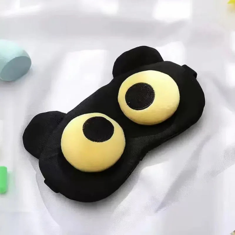 Cute Sleep Eye Mask – Light Blocking, Breathable & Comfortable for Kids & Adults