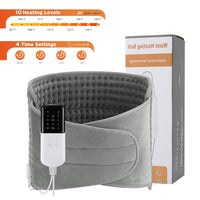 Electric Heating Pad for Period Cramps & Muscle Relief – 60×30cm, 9/10 Heat Levels, Washable | EU/US/UK Plug