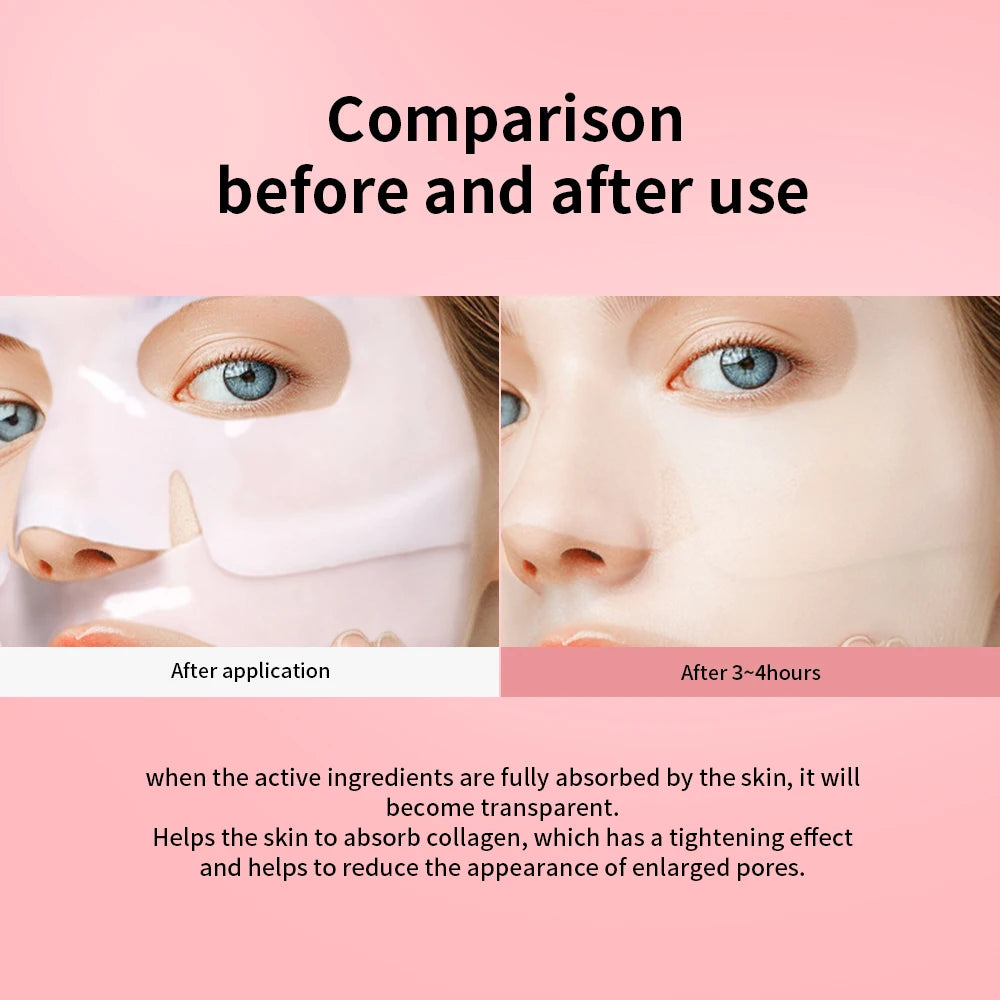 Bio-Collagen Deep Hydrogel Mask – Overnight Hydration, Pore Minimizing & Firming | ibcccndc