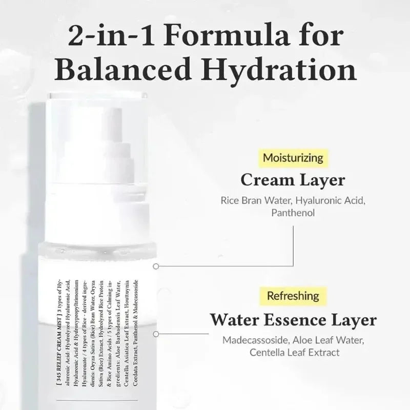 Dr. Althea 345 Face Cream Korean Skincare Skin-softening Moisturize FaceCream Gentle Repairing Suitable for Sensitive