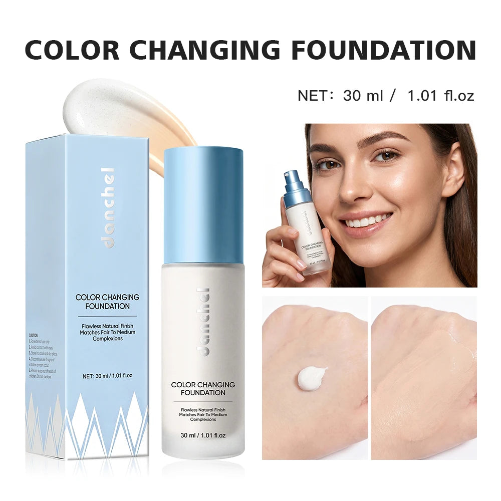 4-in-1 Color Changing Foundation – SPF30, Concealer, Moisturizer & Even Skin Tone | Buyer's Choice