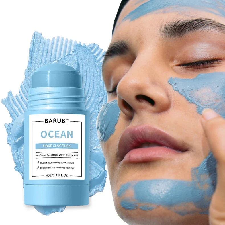 Jaysuing Cleansing Mask Stick – Mugwort, Alaska Volcano & More | Pore Minimizer & Acne Treatment 40g