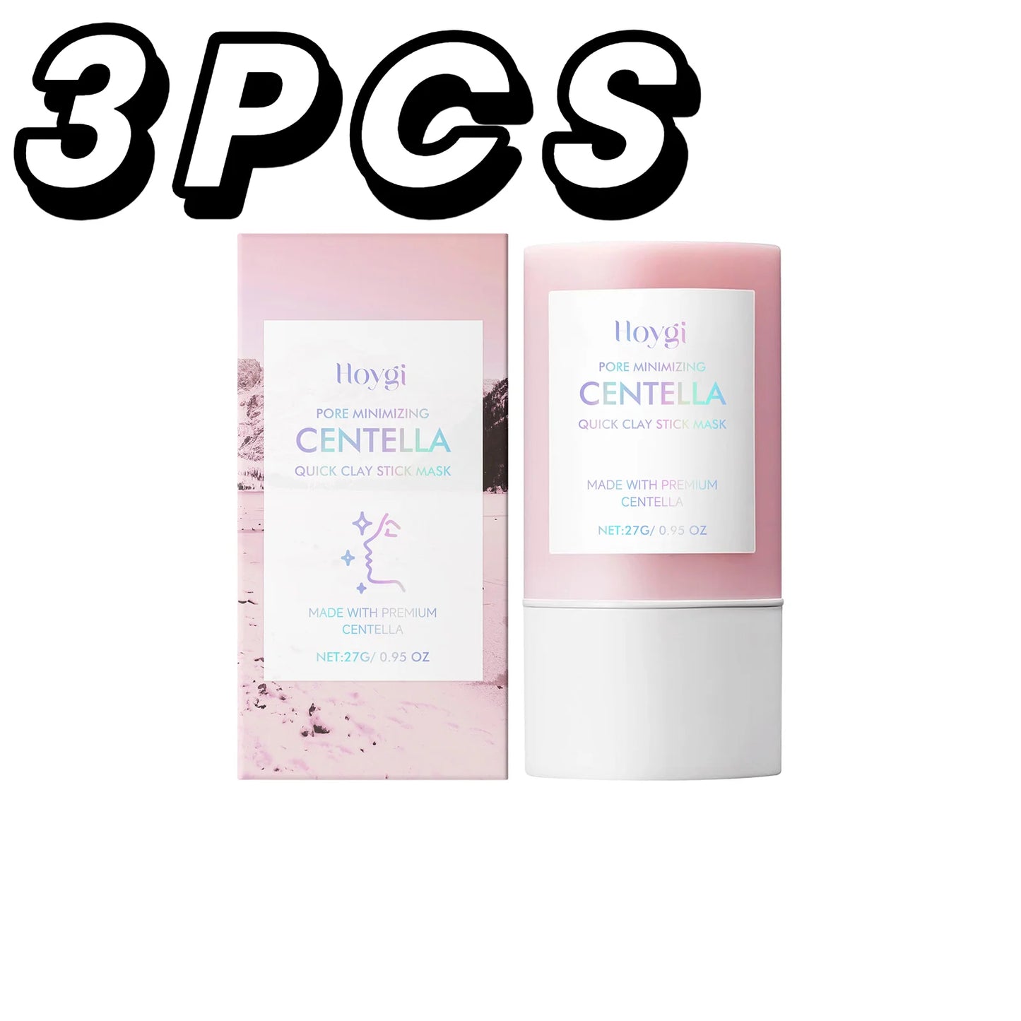 Hoygi Centella Asiatica Clay Mask Stick – Soothing, Pore Minimizing & Hydrating | All Skin Types 27g