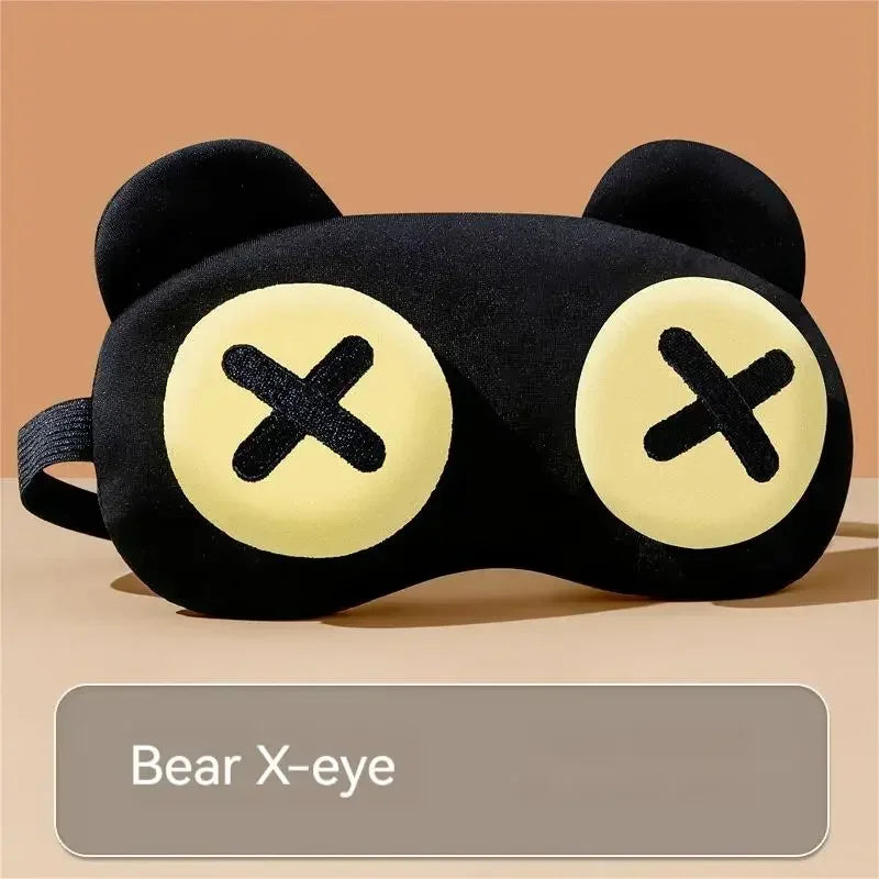 Cute Sleep Eye Mask – Light Blocking, Breathable & Comfortable for Kids & Adults