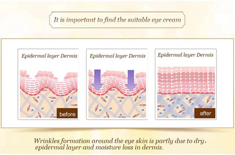 Crystal Gold Collagen Eye Patches – Anti Dark Circles, Puffiness & Moisturizing