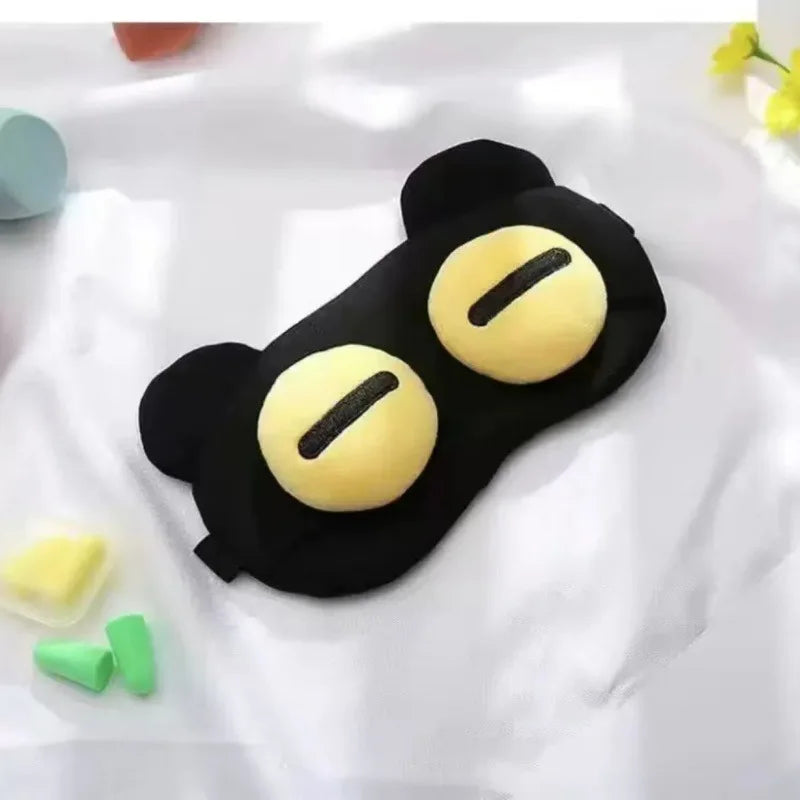 Cute Sleep Eye Mask – Light Blocking, Breathable & Comfortable for Kids & Adults