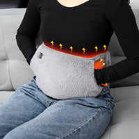 USB Electric Heating Belt – 3-in-1 Graphene Waist Warmer with 3 Heat Settings