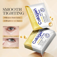 SADOER Crystal Collagen Eye Masks — 10 Pairs Anti Dark Circles, Puffiness & Moisturizing Eye Patches
