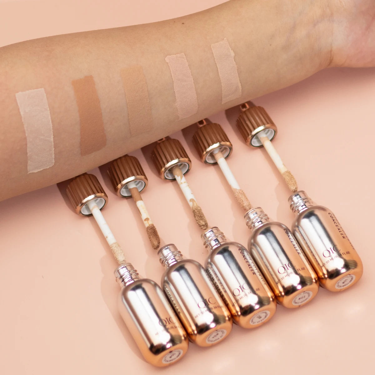 QIC Liquid Concealer | Matte, High Coverage, Waterproof & Oil Control | All Skin Types