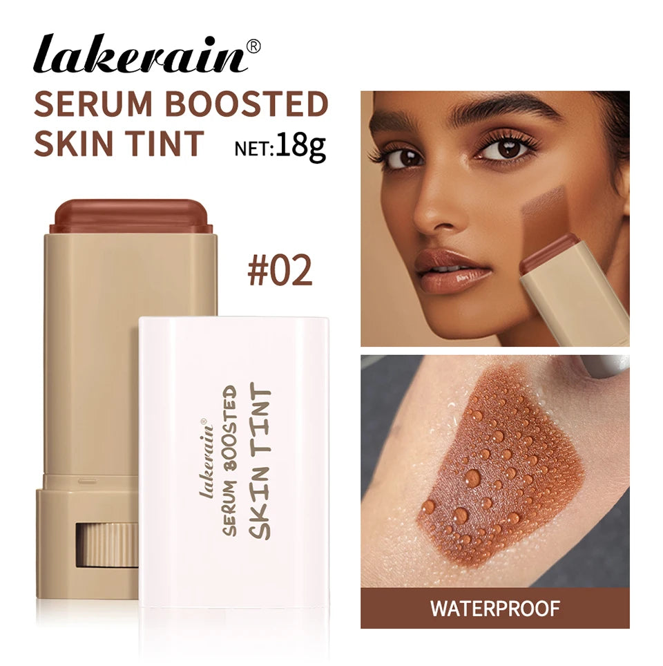 Skin Tint Foundation Stick Concealer Serum High Coverage Travel Bronze Sunblock