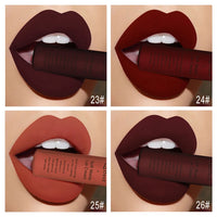Velvet Matte Nude Lip Gloss - Waterproof Long-Lasting Lipstick