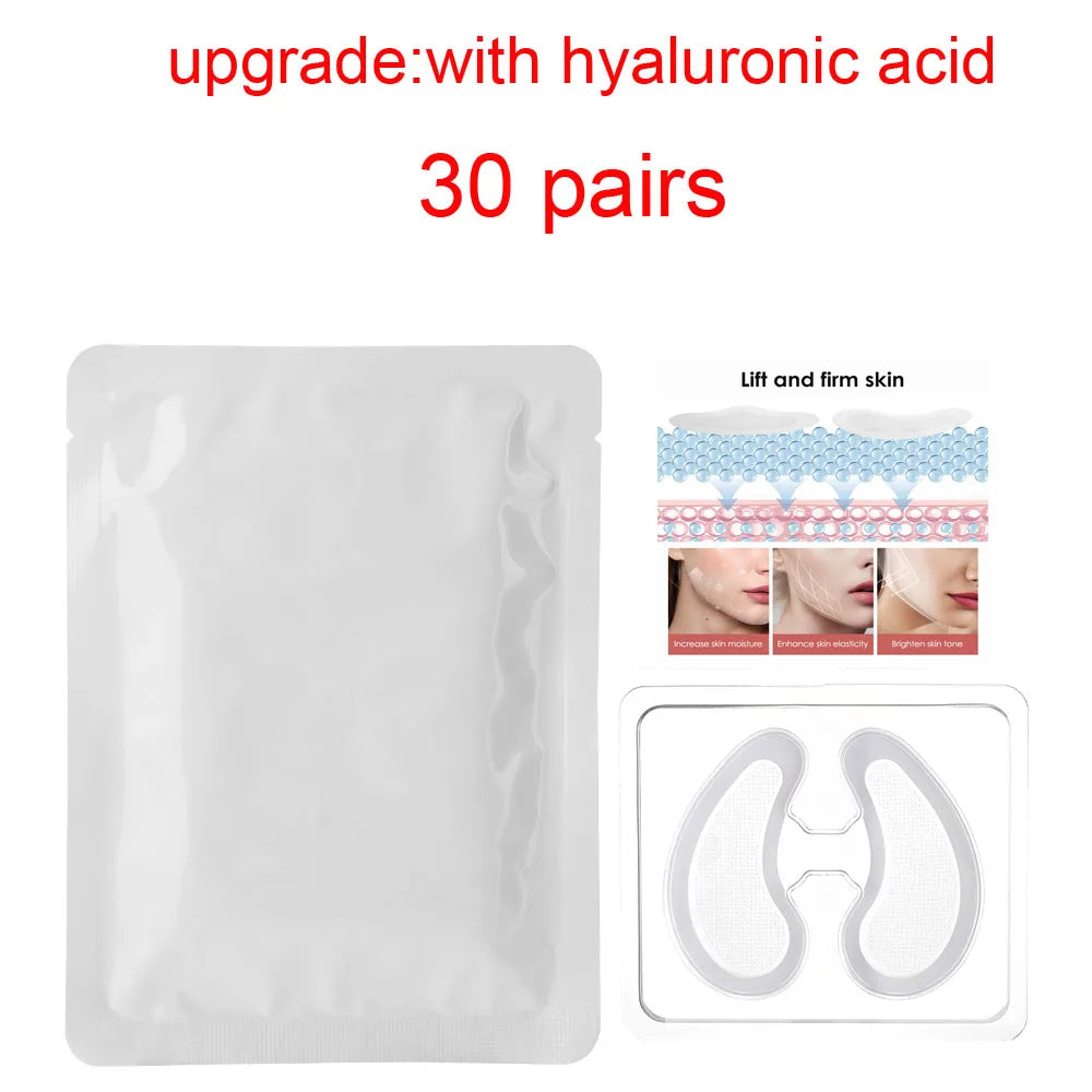 Microneedle Eye Patches with Hyaluronic Acid — Anti Dark Circles, Wrinkles & Fine Lines