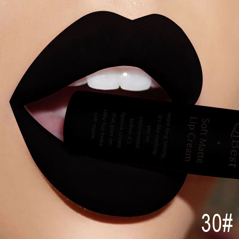 Velvet Matte Nude Lip Gloss - Waterproof Long-Lasting Lipstick