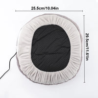 USB Foot Warmer Heating Pad – Constant 45–55°C, Washable Velvet Cover, Soft Plush Foot Heater