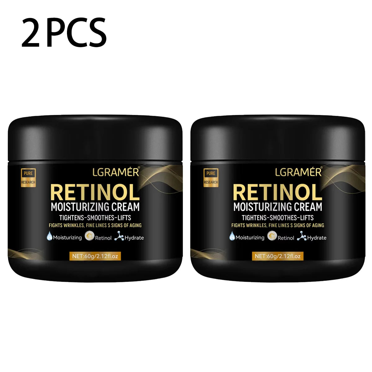 Men's Retinol Face Moisturizer – Anti-Wrinkle & Pore Minimizing
