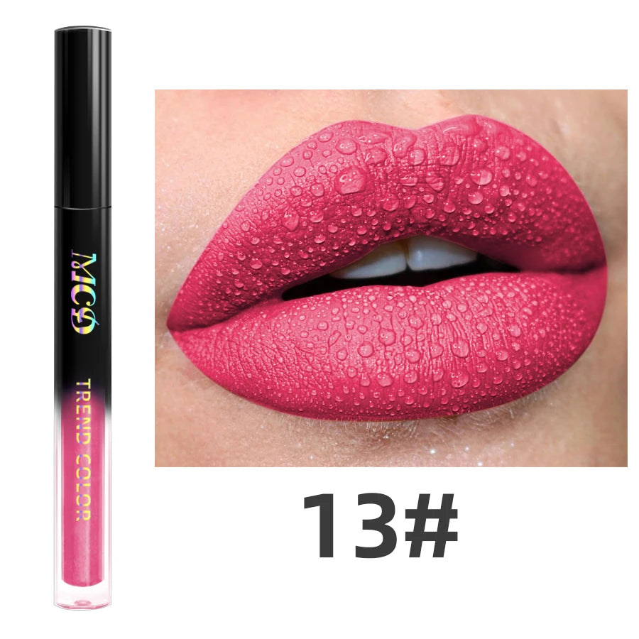 Velvet Matte Lip Gloss - Waterproof Long-Lasting Lip Tint