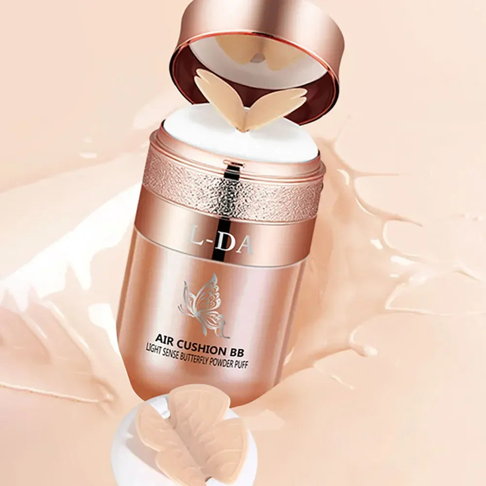 BB Cream Air Cushion Foundation & Concealer | Oil Control, Moisturizing, Waterproof | 30ml