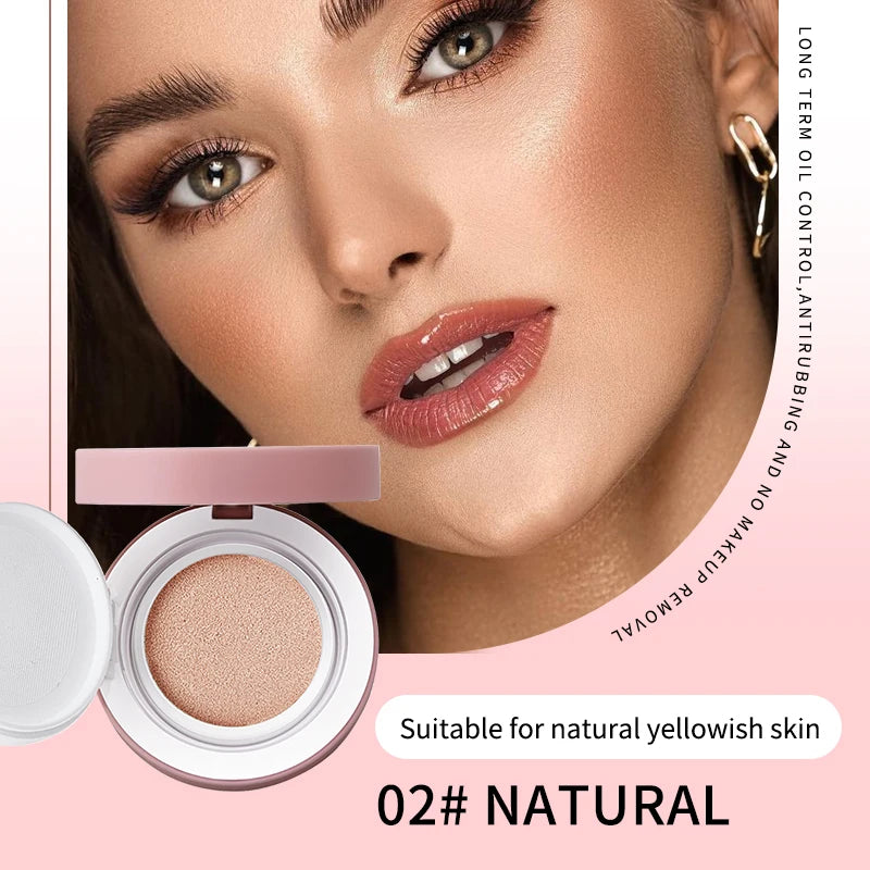 O'CHEAL CC Cream Cushion Foundation – Lightweight, Long-Lasting Concealer with SPF (15g)