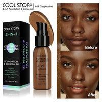 Air Cushion CC Cream Foundation | Oil Control, Matte, Full Coverage, Waterproof | 10 Shades