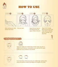 SADOER Gold Collagen Crystal Eye Patches — 20 Pcs (10 Pairs) Firming & Anti-Dark Circle