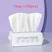 Non-Woven Disposable Spa & Salon Face Towels – Soft Facial Cleansing Wipes for Home & Beauty Salon Use (20x15cm)