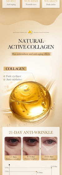Collagen & Hyaluronic Acid Eye Patches — Firming, Anti Dark Circles & Eye Bag Treatment